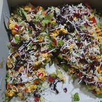 They call it 'pleaza' and that describes it quite well at Mi Hungry in Kingston