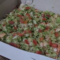 The pizza was also bursting with flavor at Mi Hungry in Kingston