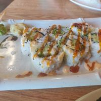 Tofu roll with Vegan Spicy Mayo!! at J's Asian Flaming Grill in Kennewick