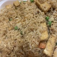 Tofu fried rice   at J's Asian Flaming Grill in Kennewick