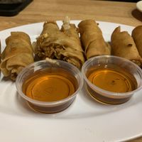 Tofu spring rolls   at J's Asian Flaming Grill in Kennewick