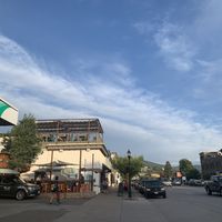 Rooftop seating with an amazing view at Salt & Lime in Steamboat Springs