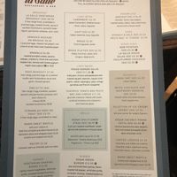 Veggie/Vegan Lunch Menu  at LHR - La Salle - T2 in West London