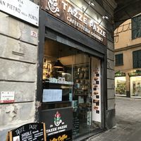 Outside at Tazze Pazze in Genoa