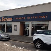 View from street at Sanam in Falkirk