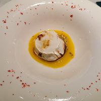 Vegan dessert at Maggese in San Miniato