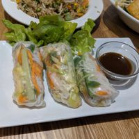 Rice paper rolls at d'Viet House Korean BBQ Grill in Airlie Beach