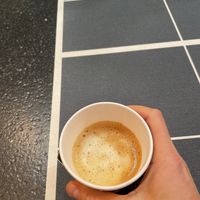 Cortado is small but having to pay for the plant milk for this is just wrong. at Gregory's Coffee - 3rd Ave in New York City