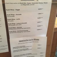 Menu pt 5 at Mimi's Crepes in Hamburg