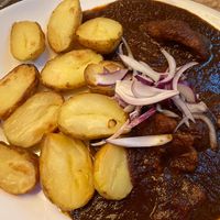 Vegan goulash   at Maitrea in Prague