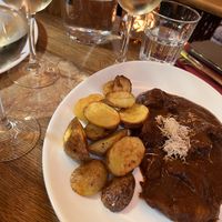 gulash vegan   at Maitrea in Prague