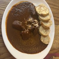 beer goulash  at Maitrea in Prague