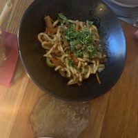 udon noodles  at Maitrea in Prague