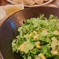 Nice fresh salad  at Maitrea in Prague