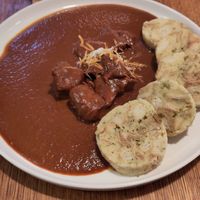 Vegetarian Gulasch (Vegan also available) at Maitrea in Prague