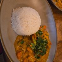 Weekly option, Thai curry at Maitrea in Prague