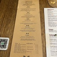 Lunch menu - Weekly specials   at Maitrea in Prague