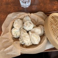 Medium portion of momos  at Tibet Café in Geneva