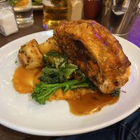 Squash and Beetroot Wellington on their Sunday menu at HMS Hinchinbrook in Great Yarmouth