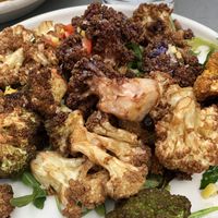 Rainbow cauliflower   at Panama 66 in San Diego