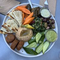 mediterranean platter 😍  at Panama 66 in San Diego