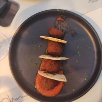 Lentils balls at Marmitta in Paros