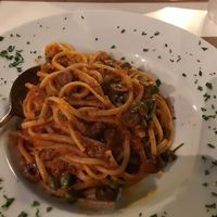 Pasta at Marmitta in Paros