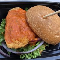 Vegan Buffalo Chkin   at Karl Strauss Brewing Company - Scranton Rd in San Diego