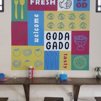 Good food at Goda Gado in Yogyakarta