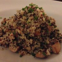 quinoa dish at Lässig in Stuttgart