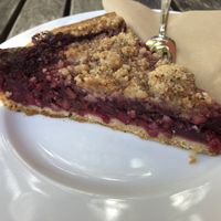 Cranbeery nut cake (vegan) at Lässig in Stuttgart