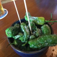 Padron peppers  at The Harbourside Inn in St Austell