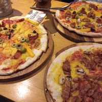 Vegan pizzas - bbq’d Jackfruit! at The Harbourside Inn in St Austell