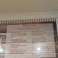 Menu at Pepe's Pizza in Somerville