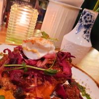 Stuffed sweet potato at Greenwoods - Keizersgracht in Amsterdam