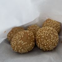 Sesame balls (vegan)  at Aroi Thai Food in Colorado Springs