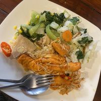 My meal! 28k with a drink 😋 at Bu Mi in Canggu