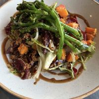 Roast veg salad  at Bistrot Pierre in Weston-super-mare