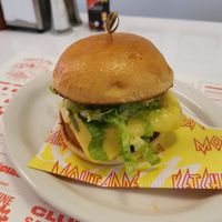 Big burger at Mimi & Jones in Montreal