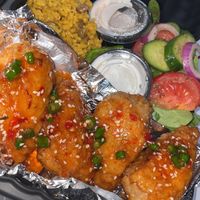 Sweet chili wings   at Vegan Takeout in Deltona