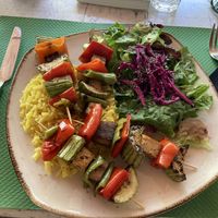 Vegan kebab (daily special)   at Grön Vegan Yard in Nicosia