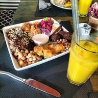 Protein bowl at Grön Vegan Yard in Nicosia