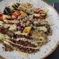 One of their buddah bowls at Grön Vegan Yard in Nicosia