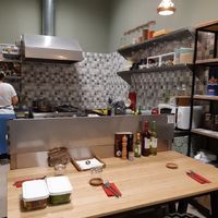 Neat and lovely space! Daily vegan options at Grön Vegan Yard in Nicosia