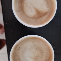 Oat milk latte at Fruit Tree Coffee Shop in Koh Lanta