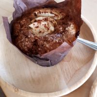 Apple cinnamon cupcake at Fruit Tree Coffee Shop in Koh Lanta