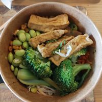 Coco noodle soup without the broth at Xu Noodles in Eindhoven