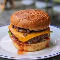 Vegan Burger at ILAE Burger in Klampenborg