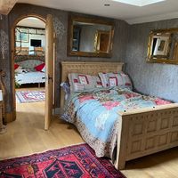 Bedroom at The Annex Vegan B&B in Stoke Heath