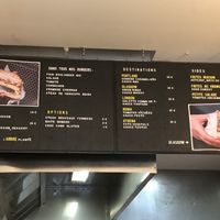 Menu   at Portland in Nantes